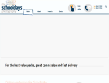 Tablet Screenshot of myschooldaysphotography.com